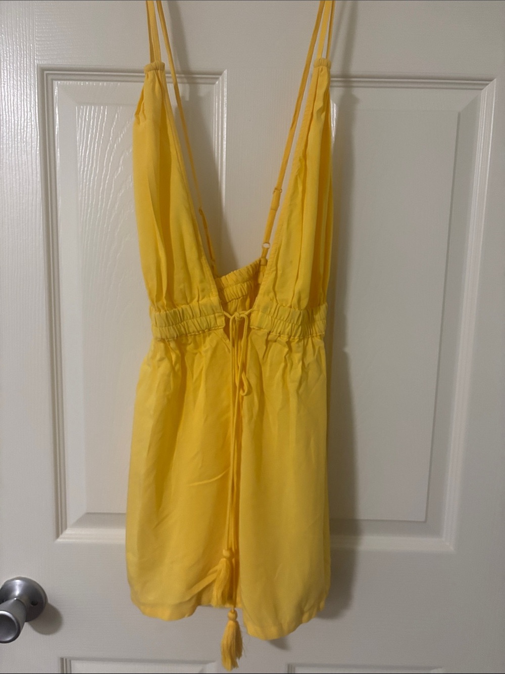 Yellow One-Piece Romper - Bright Yellow